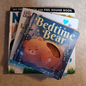 💙 3 Children's Touch and Feel Books